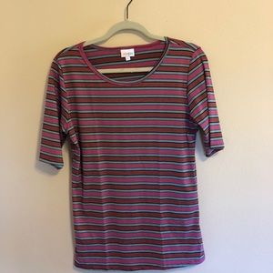 LulaRoe Gigi striped top